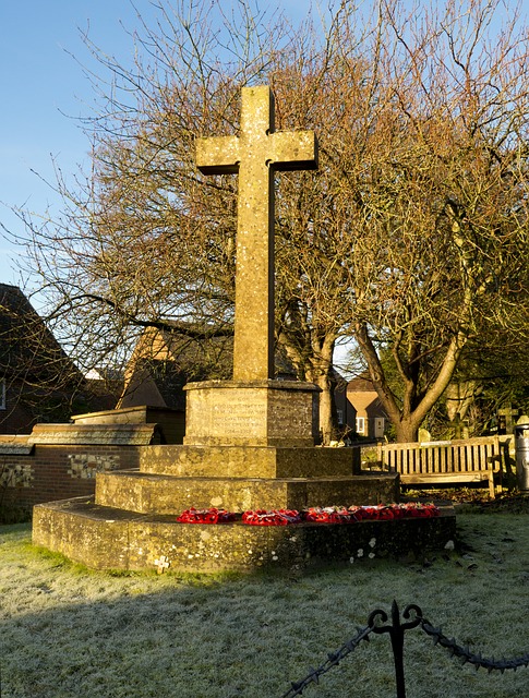 イギリス　戦争　メモリアル記念碑